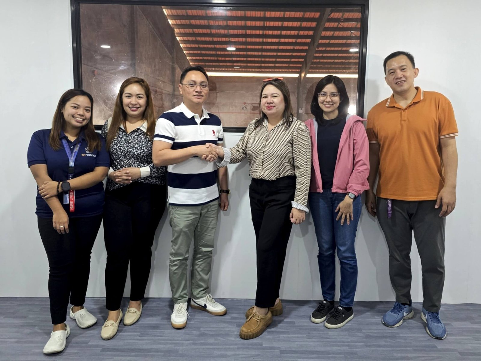 Sir Joey and his client in the Philippines